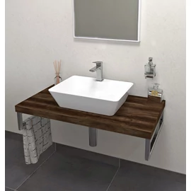 SAPHO AVICE pult, 90x50cm, sötét tölgy (AV0911)