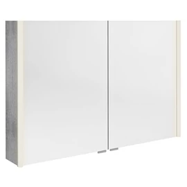 SAPHO ALIX tükrösszekrény LED világítással, 106x70x17,5cm, ezüst tölgy (AX106-0011)