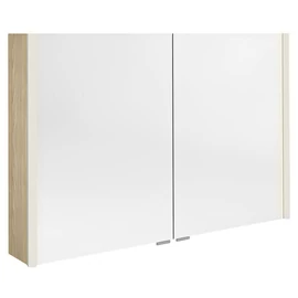 SAPHO ALIX tükrösszekrény LED világítással, 106x70x17,5cm, bardíni szilva (AX106-0013)