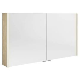 SAPHO ALIX tükrösszekrény LED világítással, 126x70x17,5cm, bardíni szilva (AX126-0013)