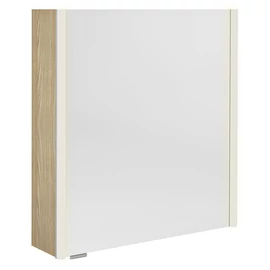 SAPHO ALIX tükrösszekrény LED világítással, 66x70x17,5cm, bardíni szilva (AX166-0013)