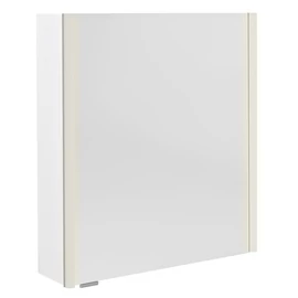 SAPHO ALIX tükrösszekrény LED világítással, 66x70x17,5cm, fényes fehér (AX166-0030)