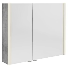 SAPHO ALIX tükrösszekrény LED világítással, 86x70x17,5cm, ezüst tölgy (AX186-0011)