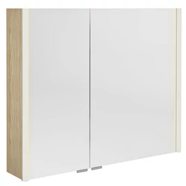 SAPHO ALIX tükrösszekrény LED világítással, 86x70x17,5cm, bardíni szilva (AX186-0013)