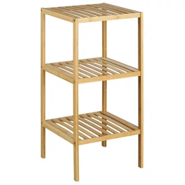SAPHO AQUALINE BAMBUS álló polc, 3 szintes, 37x80x37cm, bambusz (BI003)