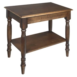 SAPHO CIMBURA mosdótartó asztal, 80x50x75cm, luc fenyő (CIM851)