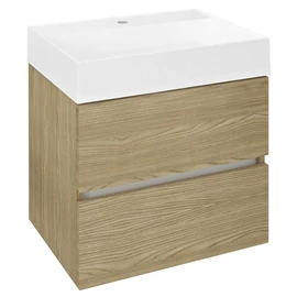 SAPHO ODETTA mosdótartó szekrény, 57x50x43,5cm, bardíni szilva (DT060-1313)