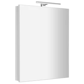 SAPHO GRETA tükrösszekrény LED világítással, 60x70x14cm, matt fehér (GT060-0031)