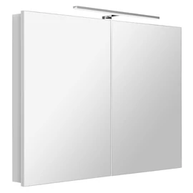 SAPHO GRETA tükrösszekrény LED világítással, 100x70x14cm, matt fehér (GT100-0031)