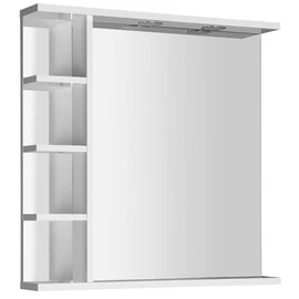 SAPHO AQUALINE KORIN LED tükör világítással és polcokkal, 70x70x12cm (KO360)