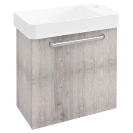 SAPHO LATUS VIII mosdótartó szekrény, balos/jobbos, 51x50x28cm, mokka tölgy (LT080-1212)