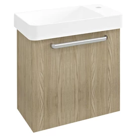 SAPHO LATUS VIII mosdótartó szekrény, balos/jobbos, 51x50x28cm, bardíni szilva (LT080-1313)