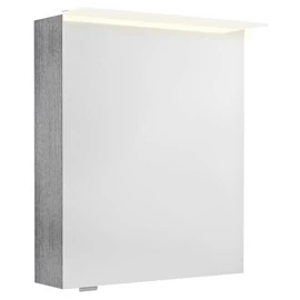 SAPHO LINEX tükrösszekrény LED világítással, jobbos/balos, 60x70x15cm, ezüst tölgy (LX060-0011)