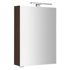 SAPHO MIRRÓ tükrösszekrény LED világítással, jobbos/balos, 50x70x16cm, rusztikus fenyő (MC050-0016)