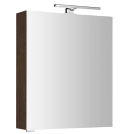 SAPHO MIRRÓ tükrösszekrény LED világítással, jobbos/balos, 60x70x16cm, rusztikus fenyő (MC060-0016)