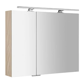 SAPHO MIRRÓ tükrösszekrény LED világítással, 90x70x16cm, bardíni szilva (MC090-0013)