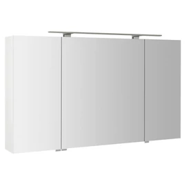 SAPHO MIRRÓ tükrösszekrény LED világítással, 120x70x16cm, fényes fehér (MC121-0030)