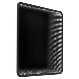 SAPHO SENFINECO tükör, LED 3D efekt, 650x800mm, fekete (SF115)