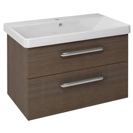 SAPHO THEIA mosdótartó szekrény, 2 fiókkal, 76x50x44cm, rusztik fenyő (TH080-1616)