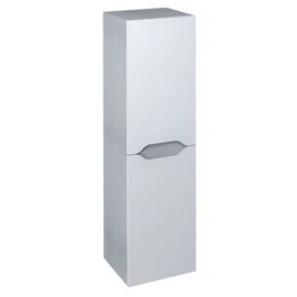 SAPHO WAVE II állószekrény 2 fiókkal, balos/jobbos, 35x140x30cm, fehér/ezüst tölgy (WA245-3011)