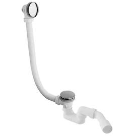 SAPHO BRUCKNER klik-klak Kád le- és túlfolyó, szifonnal, 900mm, átm:72mm, króm (164.391.1)