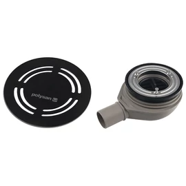 SAPHO COLORED automata papíradagoló, 32x40,5x22,4cm, ABS, matt fekete (A78050NE)