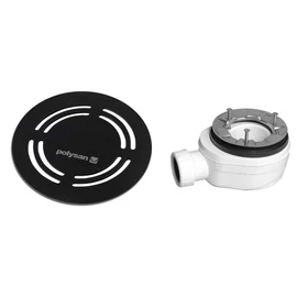 SAPHO COLORED automata papíradagoló, 32x40,5x22,4cm, ABS, matt fekete (A78050NE)