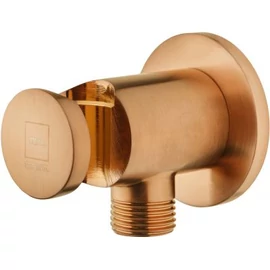 TEKA Kerek fém fali csatlakozó tüzes bronz 79010520BZ