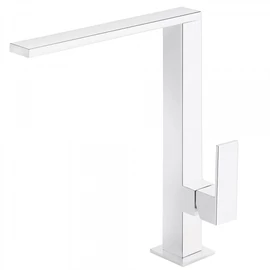 Tres Cuadro-Tres egykaros mosogatócsaptelep 34 x 10 mm-es kifolyóval matt fehér 006486BM