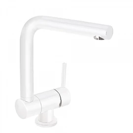 Tres Top-Tres összecsukható egykaros mosogatócsaptelep matt fehér 030335BM