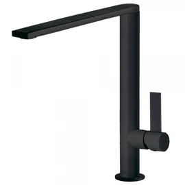 Tres Class-Tres egykaros mosogatócsaptelep 34 x 9 mm-es kifolyóval matt fekete 20548601NM