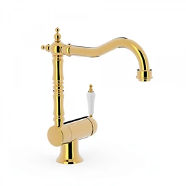 Tres-Clasic összecsukható egykaros mosogatócsaptelep arany 24233401OR