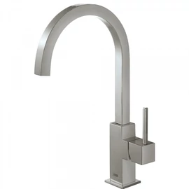 Tres Top-Tres egykaros mosogatócsaptelep 22 x 22 mm-es kifolyóval acél 53049703