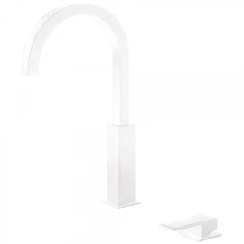 Tres Cuadro Exclusive pultba építhető egykaros mosdócsaptelep matt fehér 00610504BM