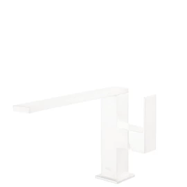 Tres Cuadro Exclusive egykaros mosdócsaptelep 180 mm-es kifolyóval matt fehér 00620501BM