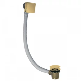 Tres kád be-, le-, túlfolyó click-clack lefolyóval arany 03453440OR