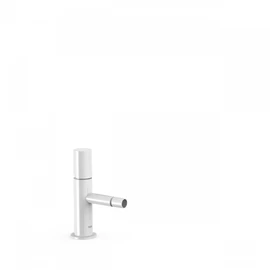 Tres Study Exclusive egy fogantyús bidécsaptelep leeresztő nélkül fényes fehér 06112001TBL