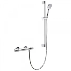 Tres Max-Tres falon kívüli termosztátos zuhanycsaptelep zuhanyszettel 06216402