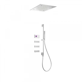 Tres Shower Technology falba építhető elektronikus termosztátos zuhanyrendszer 09286405