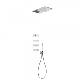 Tres Shower Technology falba építhető elektronikus termosztátos zuhanyrendszer 09286408