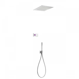 Tres Shower Technology falba építhető elektronikus termosztátos zuhanyrendszer 09286552