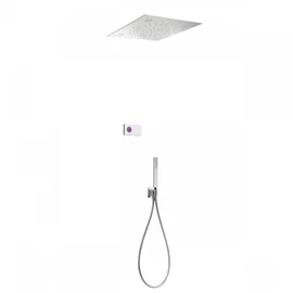 Tres Shower Technology falba építhető elektronikus termosztátos zuhanyrendszer CHROMOTHERAPY 09286562