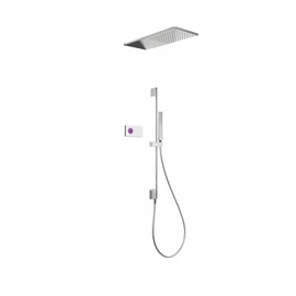 Tres Shower Technology falba építhető elektronikus termosztátos zuhanyrendszer 09286580