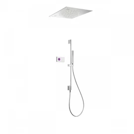Tres Shower Technology falba építhető elektronikus termosztátos zuhanyrendszer CHROMOTHERAPY 09286585