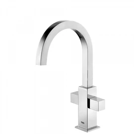 Tres Cuadro-Tres íves mosdócsaptelep két oldalsó fogantyúval M méret 108606