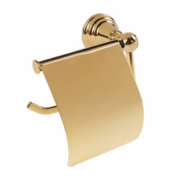 Tres Clasic wc-papírtartó fedéllel arany 12423605OR