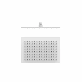 Tres vízkő ellen védett acél mennyezeti fejzuhany matt fehér 134315007BM