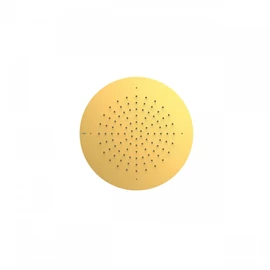 Tres vízkő ellen védett acél, kerek fejzuhany matt arany 134940OM