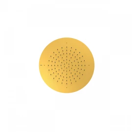 Tres vízkő ellen védett acél, kerek fejzuhany arany 134940OR