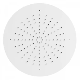 Tres vízkő ellen védett acél, kerek fejzuhany matt fehér 134950BM